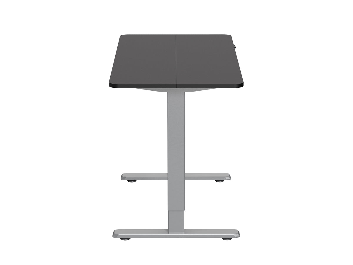 Equip Elektrisches-Sitz- Steh-Tischgestell, mit Tischplatte, grau