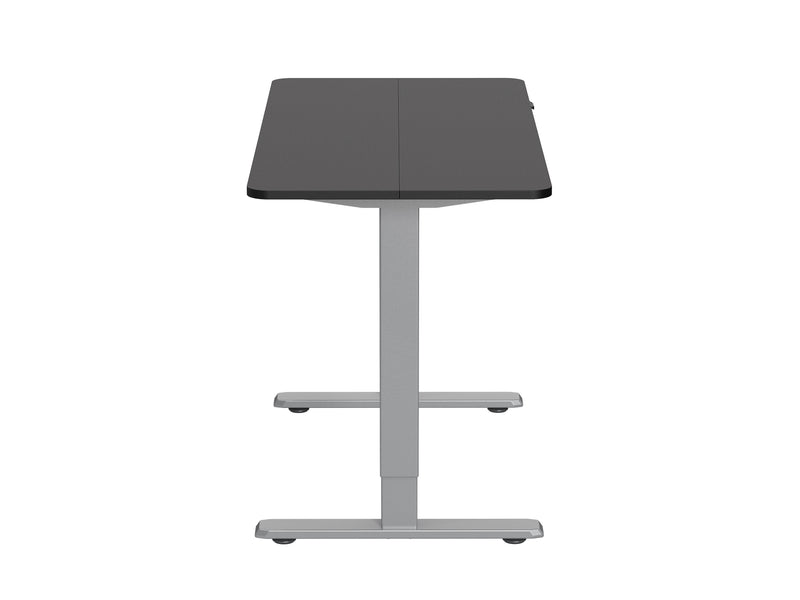 Equip Elektrisches-Sitz- Steh-Tischgestell, mit Tischplatte, grau