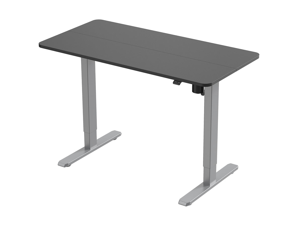 Equip Elektrisches-Sitz- Steh-Tischgestell, mit Tischplatte, grau