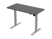Equip Elektrisches-Sitz- Steh-Tischgestell, mit Tischplatte, grau