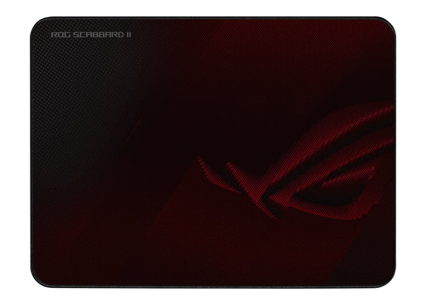 ASUS ROG Scabbard II Gaming-Mauspad Rot