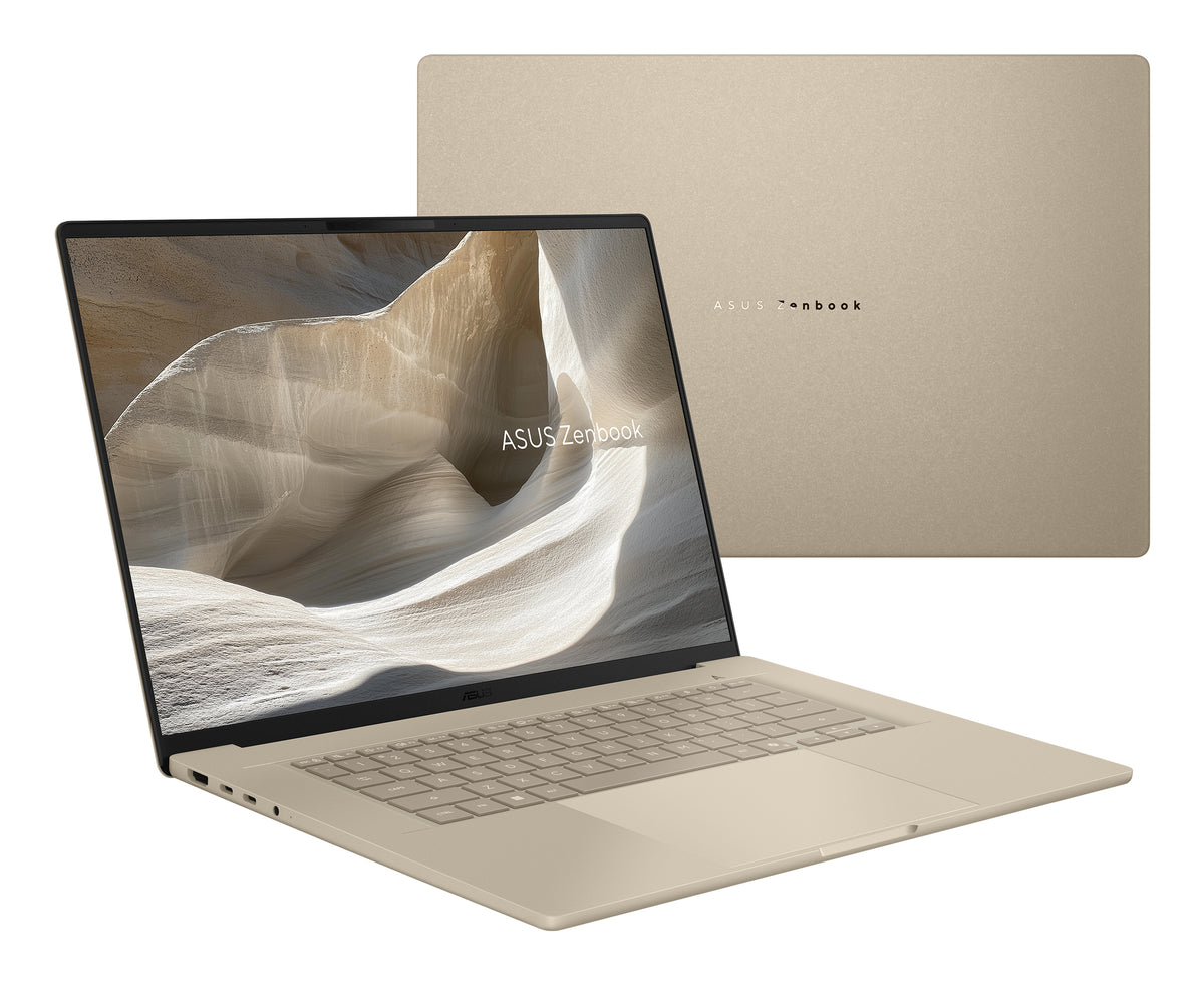 ASUS Zenbook A16 UX3607OA-SQ005W Copilot+ PC Snapdragon X2E-94-100 Laptop 40,6 cm (16") 3K 48 GB LPDDR5x-SDRAM 1 TB SSD Wi-Fi 7 (802.11be) Windows 11 Home Beige