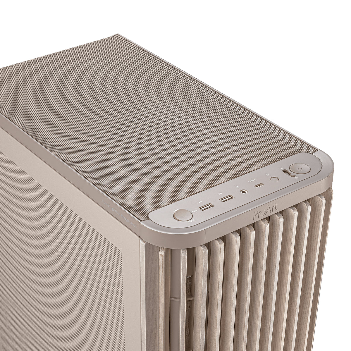 ASUS Proart PA401 Wood Mesh PWM Beige Tower
