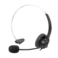 LogiLink HS0056 Kopfhörer & Headset Kabelgebunden Kopfband Büro/Callcenter USB Typ-A Schwarz