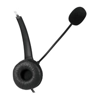 LogiLink HS0056 Kopfhörer & Headset Kabelgebunden Kopfband Büro/Callcenter USB Typ-A Schwarz