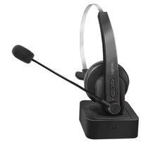 LogiLink BT0059 Kopfhörer & Headset Kabellos Kopfband Büro/Callcenter Bluetooth Ladestation Schwarz
