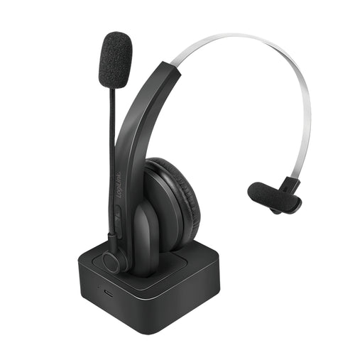LogiLink BT0059 Kopfhörer & Headset Kabellos Kopfband Büro/Callcenter Bluetooth Ladestation Schwarz
