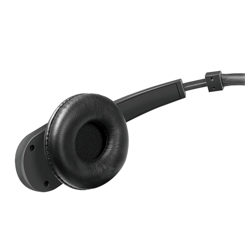 LogiLink BT0060 Casque sans fil avec serre-tête pour bureau/centre d'appels Bluetooth Noir