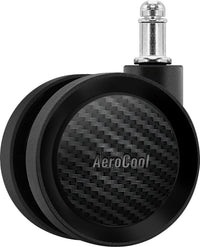 Aerocool CROWNMOONSW Videospiel-Stuhl Universal-Gamingstuhl Gepolsterter Sitz Weiß