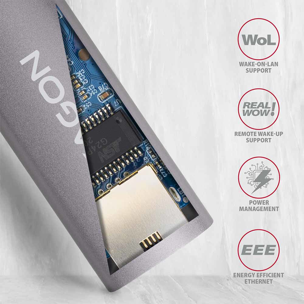 Axagon ADE-TR SuperSpeed USB Gigabit Ethernet Adapter