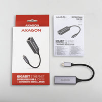 Axagon ADE-TRC SuperSpeed USB-C Gigabit Ethernet Adapter