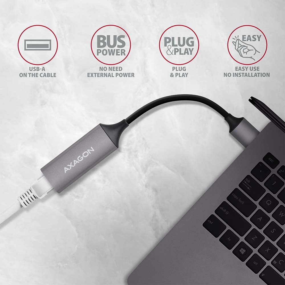 Axagon ADE-TR SuperSpeed USB Gigabit Ethernet Adapter