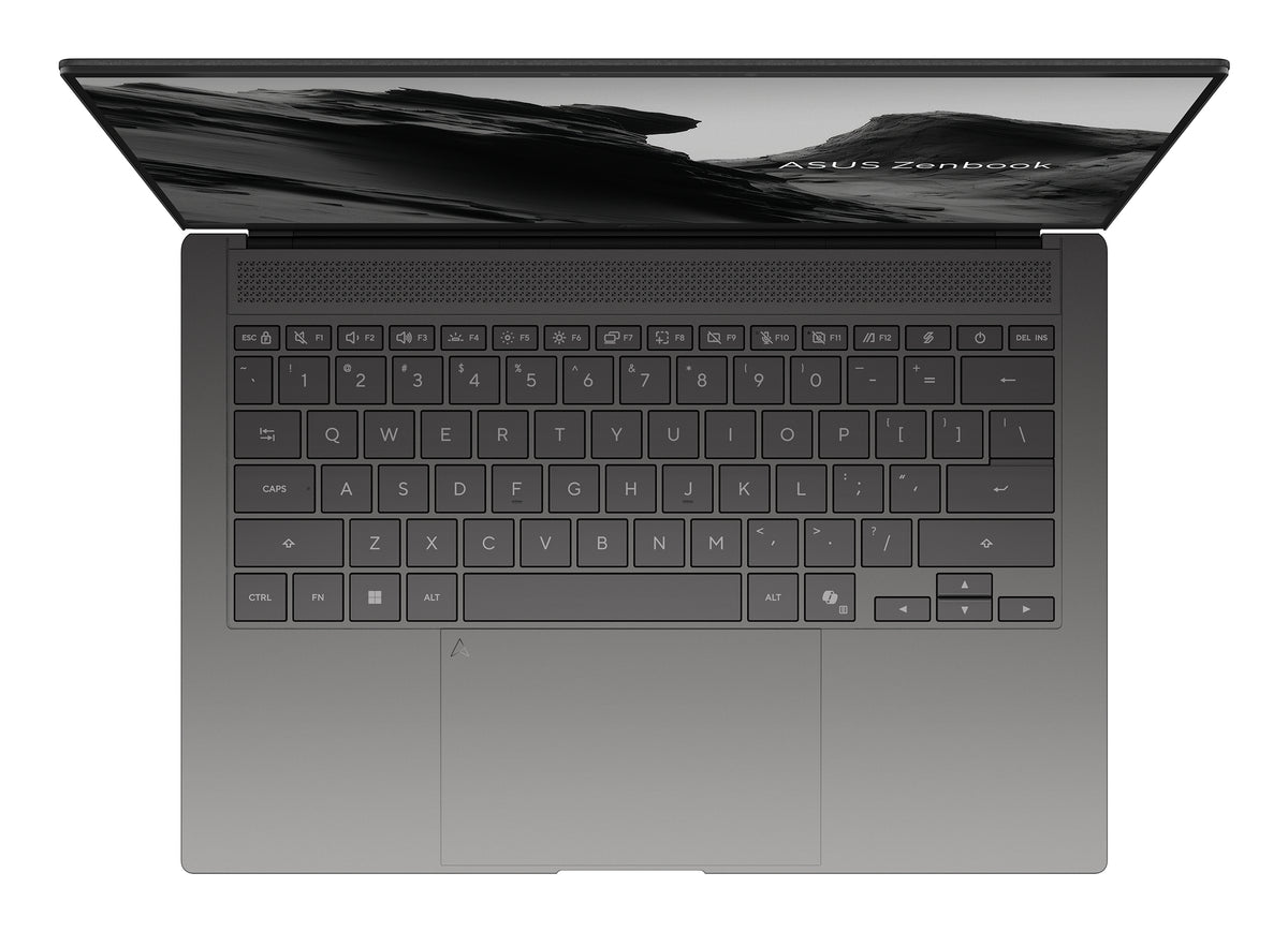 ASUS Zenbook S14 UM5406GA-SU192W AMD Ryzen AI 7 445 Laptop 35,6 cm (14") Touchscreen 3K 32 GB LPDDR5x-SDRAM 1 TB SSD Wi-Fi 7 (802.11be) Windows 11 Home Grau