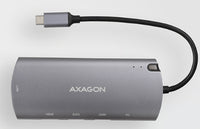 Axagon HMC-6M2 USB 3.2 Gen 1 hub, 2x USB-A, HDMI, RJ-45, SATA M.2, PD 100W, USB-C Kabel