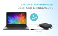 i-tec USB-C HDMI DP Docking Station with Power Delivery 100 W