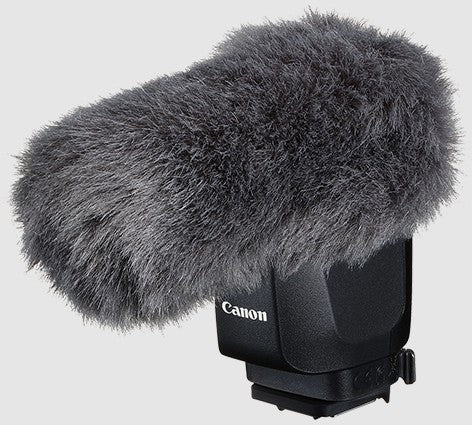 Canon 5138C001 Mikrofon Schwarz Digitales Kameramikrofon