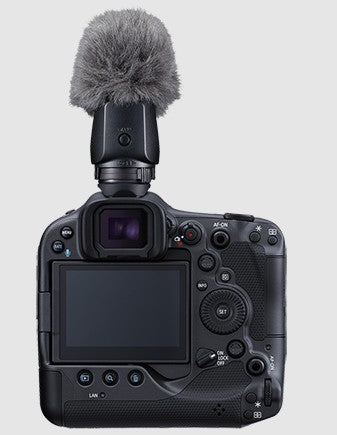 Canon 5138C001 Mikrofon Schwarz Digitales Kameramikrofon