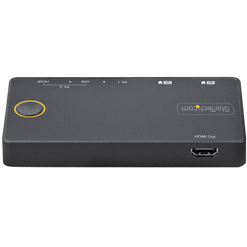 2 PORT HYBRID USB-C KVM SWITCH