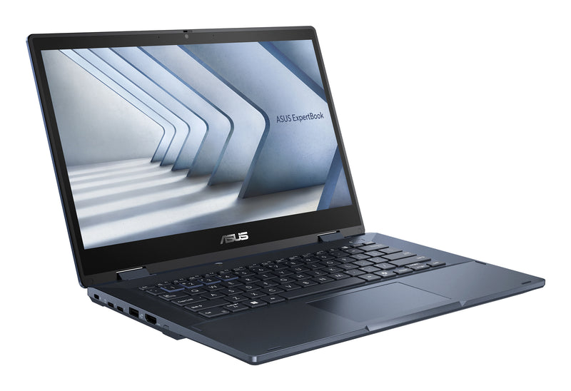 ASUS ExpertBook B3 Flip B3402FVA Intel Core 7 150U Hybrid (2-in-1) 35,6 cm (14") Touchscreen Full HD 16 GB DDR4-SDRAM 512 GB SSD Wi-Fi 6E (802.11ax) Windows 11 Pro Schwarz