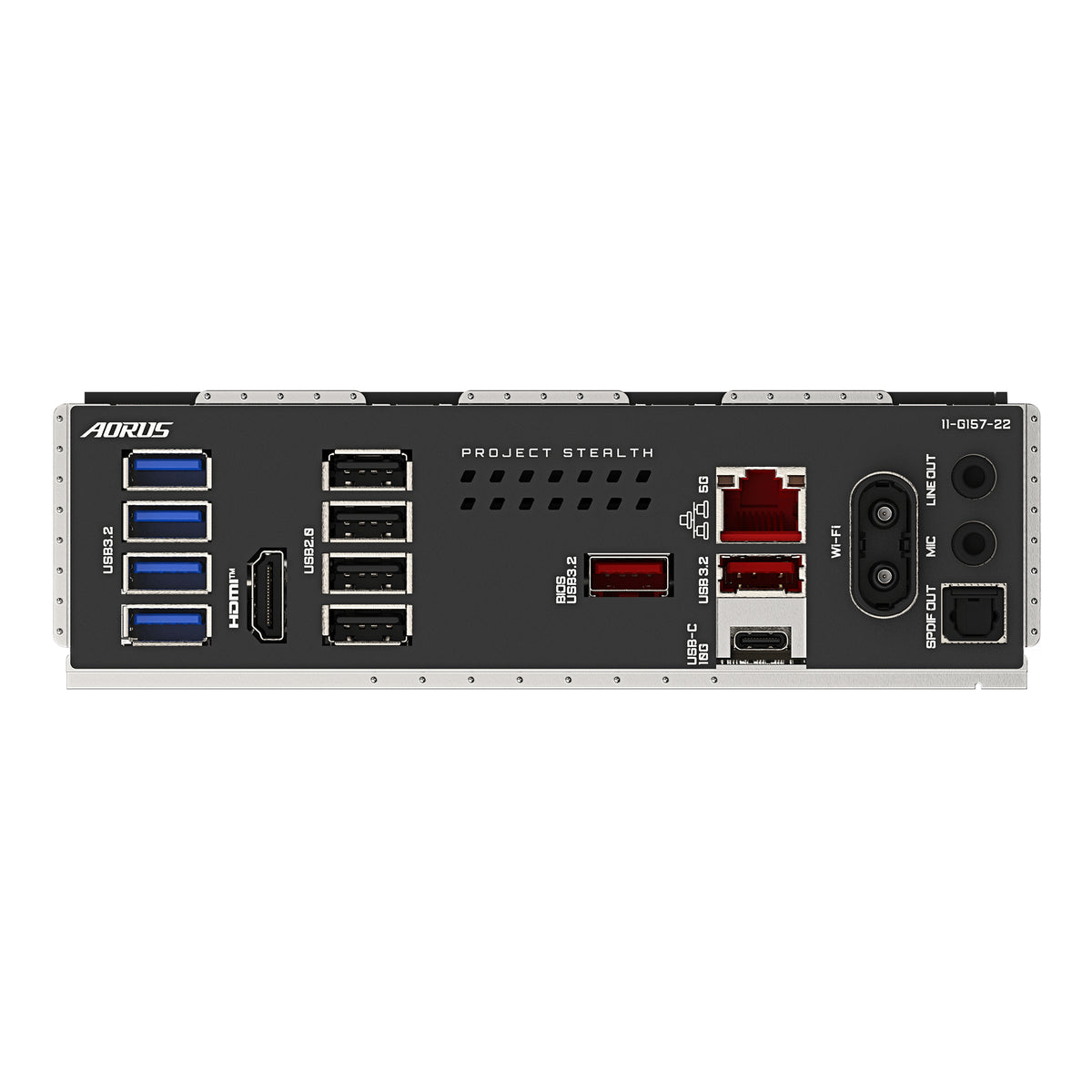 GIGABYTE B850 AORUS STEALTH Mainboard – AMD Ryzen 9000 Series CPUs, digitales 14+2+2-Phasen-VRM, bis zu 8200 MHz DDR5 (O.C.), 2× PCIe-5.0-M.2 + 2× PCIe-4.0-M.2, Wi-Fi 7, 5-GbE-LAN, USB 3.2 Gen 2
