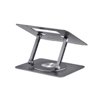 StarTech.com Ergonomischer Höhenverstellbarer Laptopständer, Dreh-Neigbarer Computerständer, Tragbare Laptophalterung-Notebookständer, bis 5kg, Aluminium Konstruktion