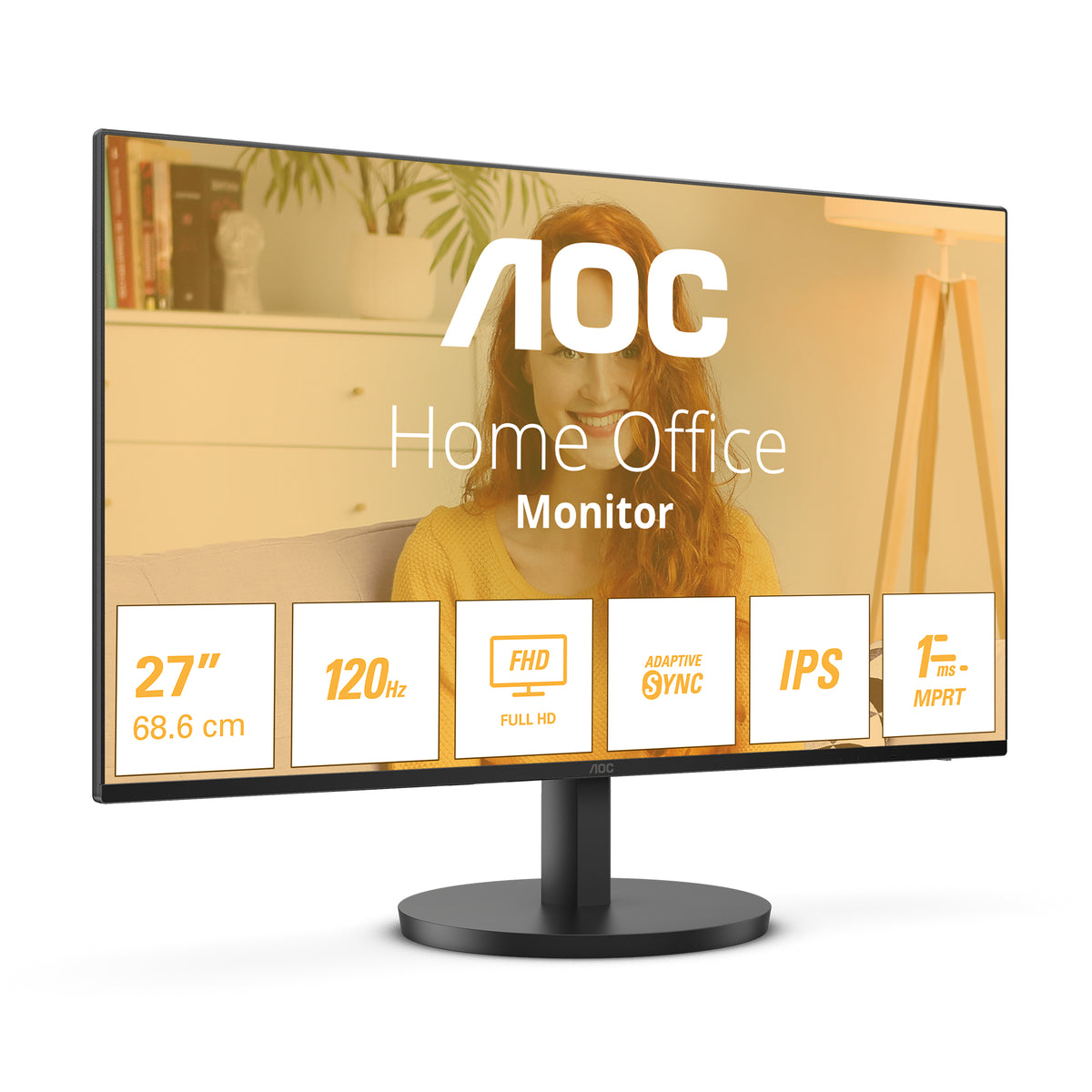 AOC B3 27B3HA2 Computerbildschirm 68,6 cm (27") 1920 x 1080 Pixel Full HD LED Schwarz
