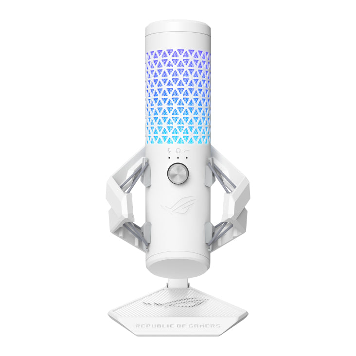Microphone de table blanc ASUS ROG Carnyx