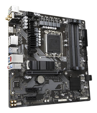 GIGABYTE B760M DS3H AX DDR4 Motherboard - Unterstützt Intel Core 14. Generation CPUs, 6+2+1 Phasen Digital VRM, bis zu 5333MHz DDR4 (OC), 2xPCIe 4.0 M.2, Wi-Fi 6E, 2.5GbE LAN, USB 3.2 Gen2