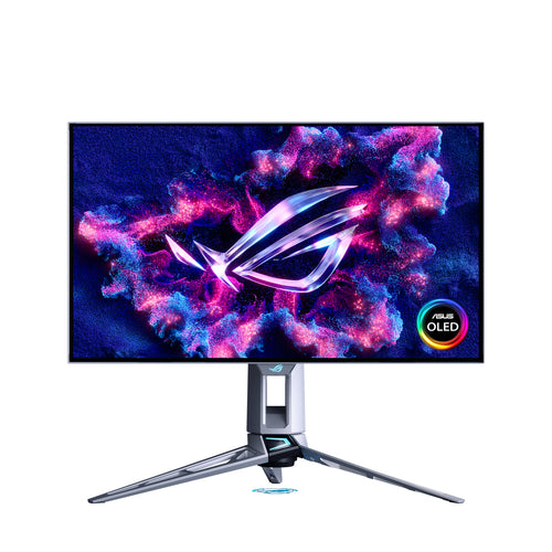 ASUS ROG Swift OLED PG27AQWP-W Computerbildschirm 67,3 cm (26.5") 2560 x 1440 Pixel Quad HD LCD Silber