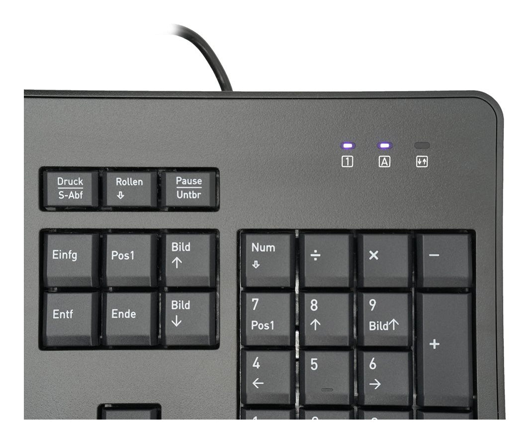 TERRA Keyboard 3500 Corded [FR] USB black/noir baugleich zum Cherry Stream Keyboard JK-8500FR-2
