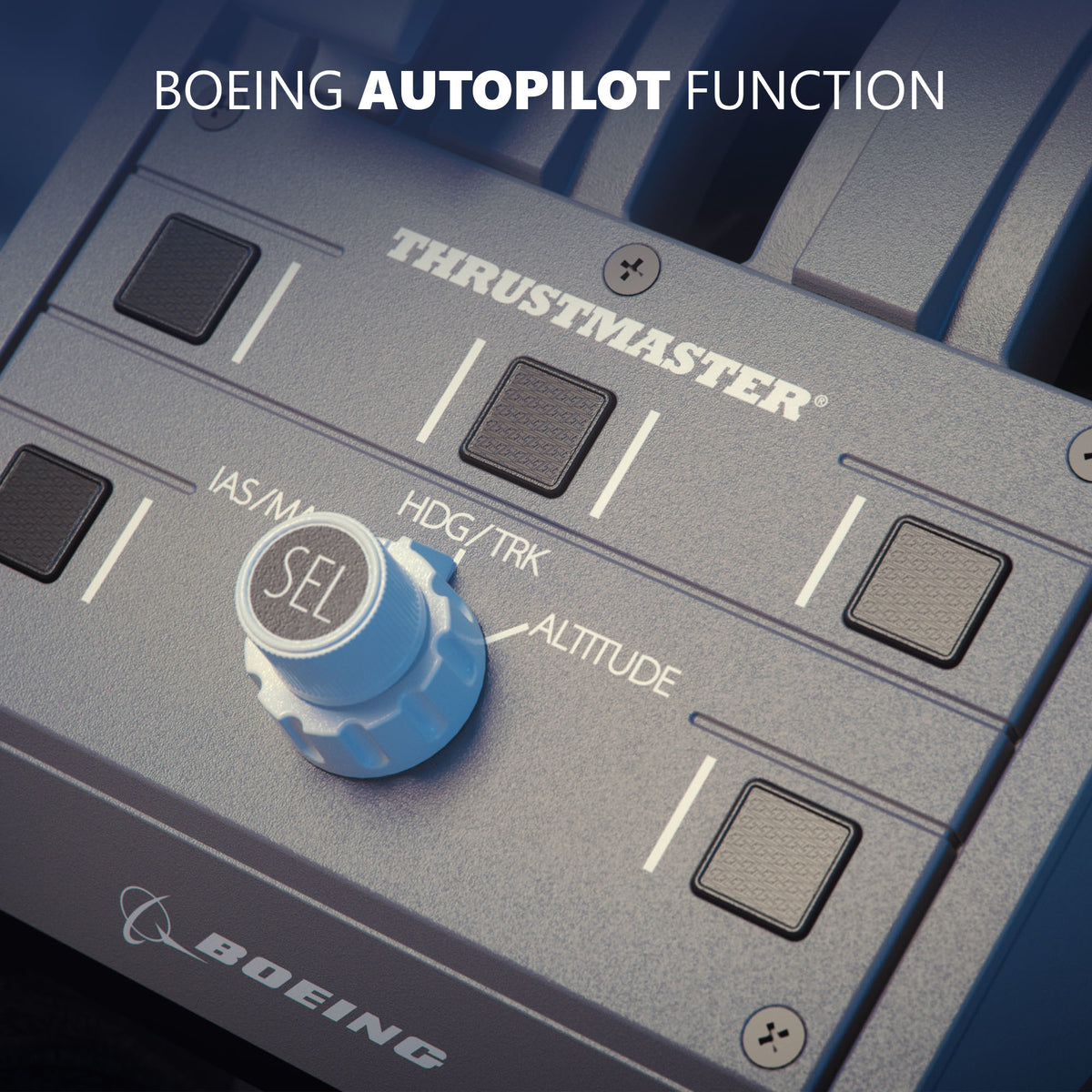 Thrustmaster TCA Quadrant Boeing Edition Grau USB Joystick PC, Xbox, Xbox One X, Xbox Series S