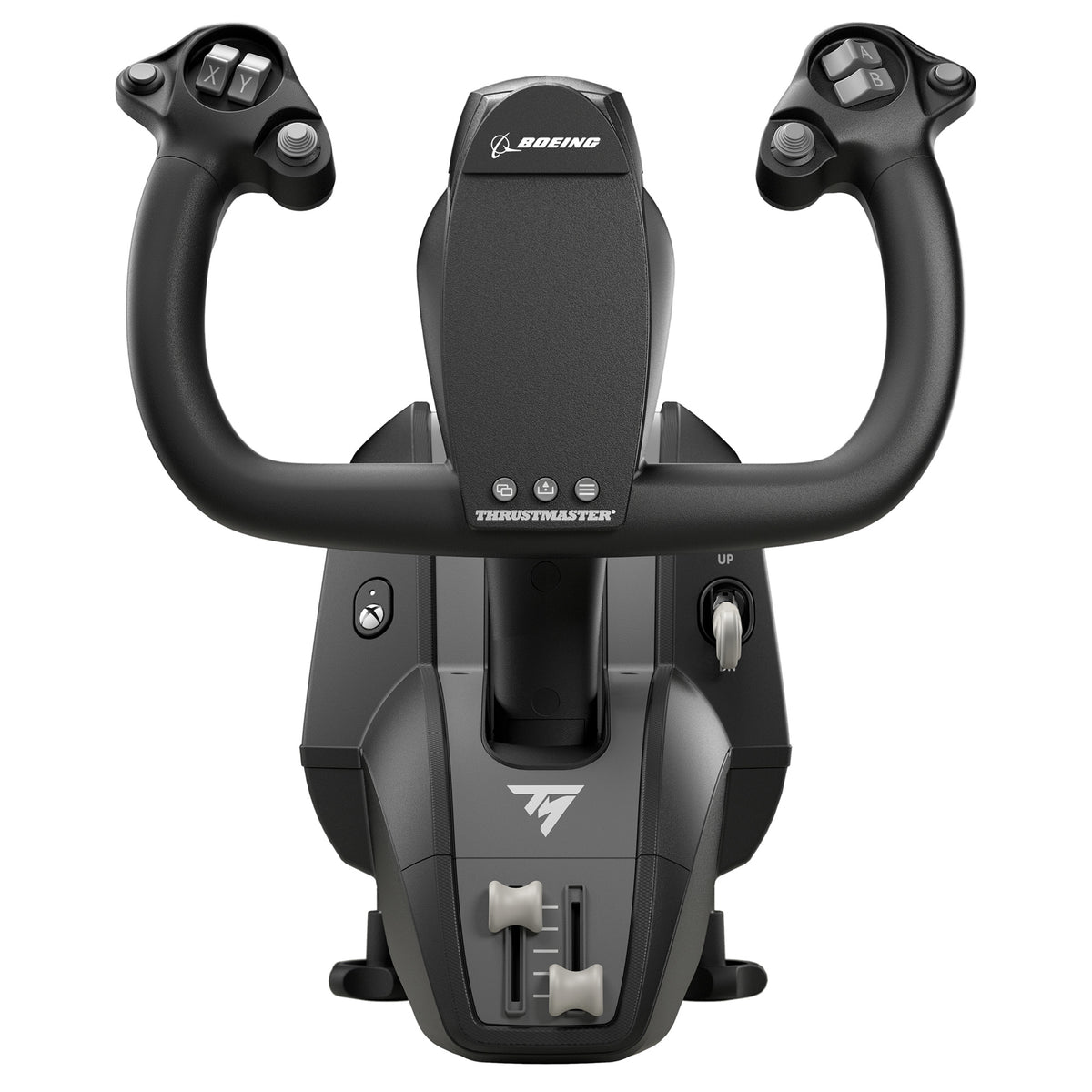 Thrustmaster TCA Yoke Pack Boeing Edition Schwarz, Grau USB Kampfstab PC, Xbox, Xbox One, Xbox One S, Xbox One X, Xbox Series S, Xbox Series X