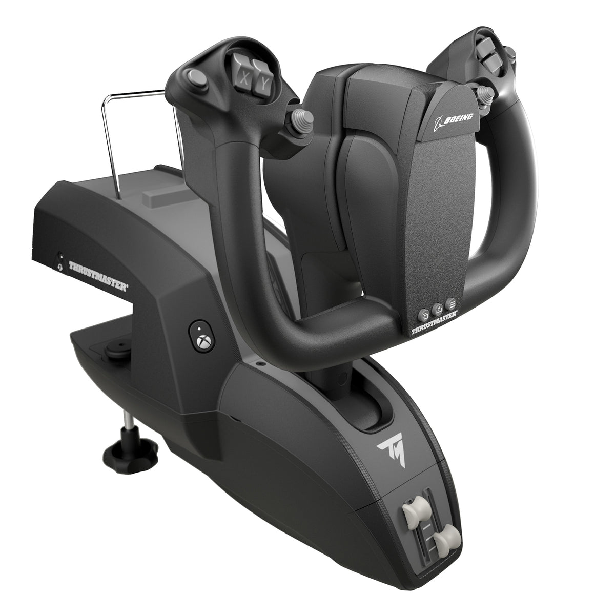 Thrustmaster TCA Yoke Pack Boeing Edition Schwarz, Grau USB Kampfstab PC, Xbox, Xbox One, Xbox One S, Xbox One X, Xbox Series S, Xbox Series X