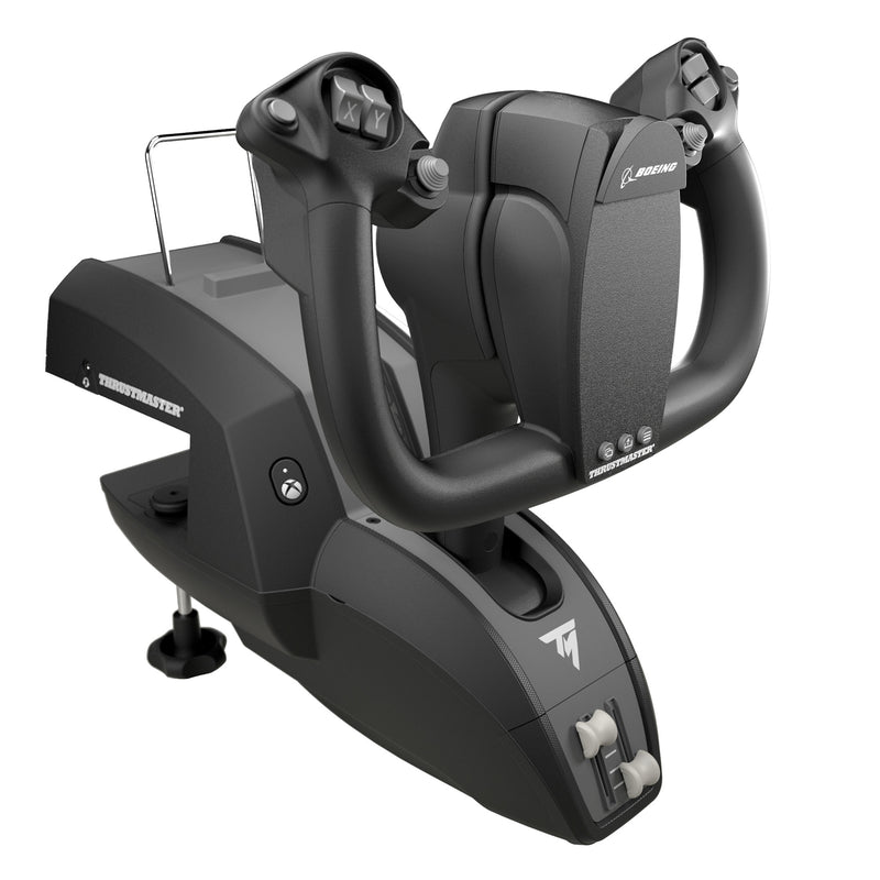 Thrustmaster TCA Yoke Pack Boeing Edition Schwarz, Grau USB Kampfstab PC, Xbox, Xbox One, Xbox One S, Xbox One X, Xbox Series S, Xbox Series X