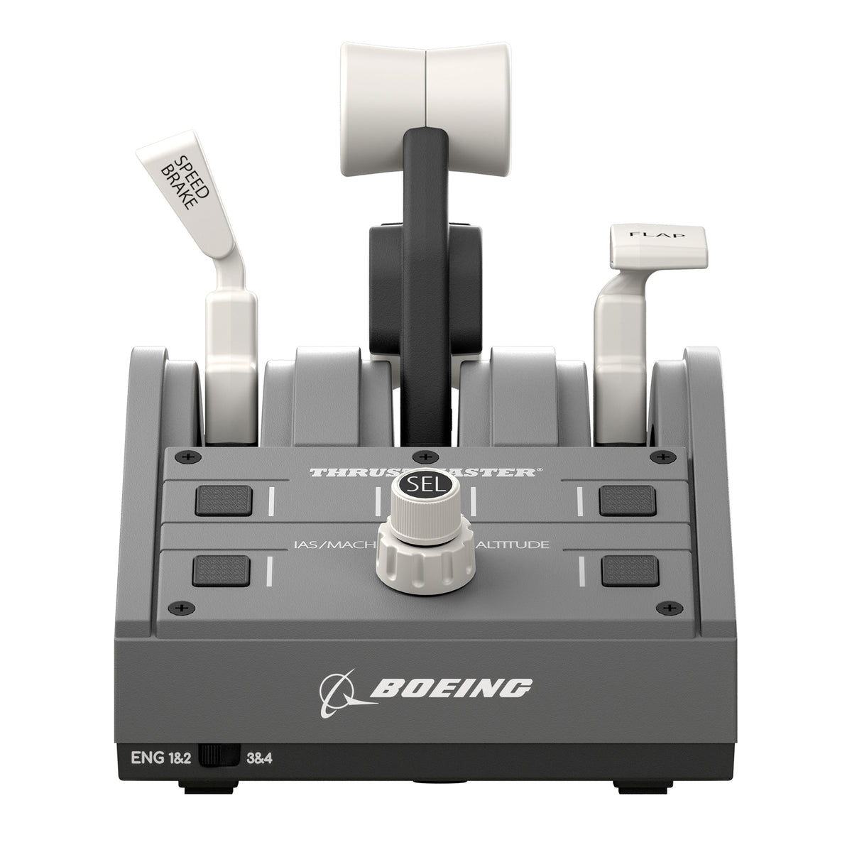 Thrustmaster TCA Quadrant Boeing Edition Grau USB Joystick PC, Xbox, Xbox One X, Xbox Series S