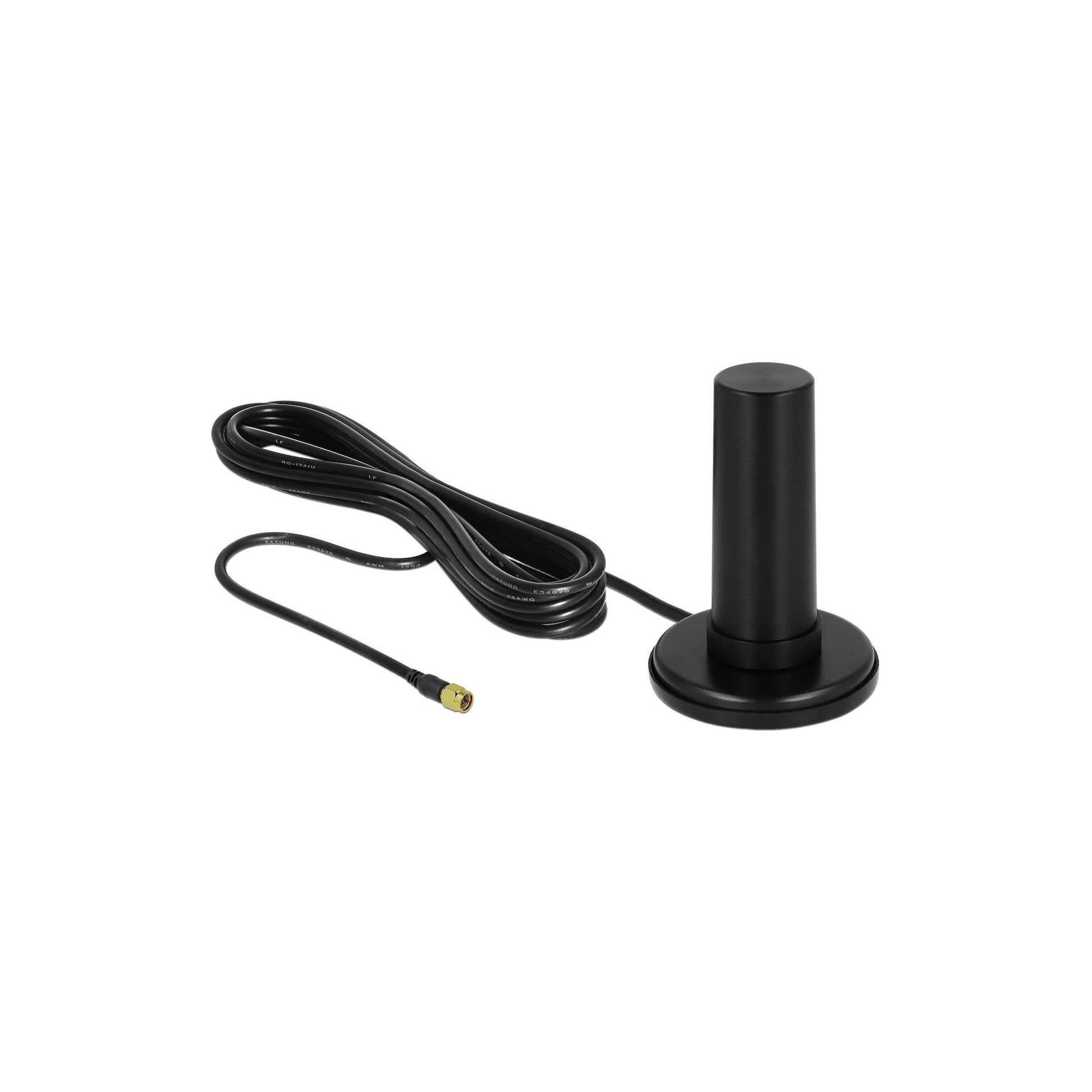 Delock LTE & 5G-Antenne, 0-3dBi, Magnetfuss