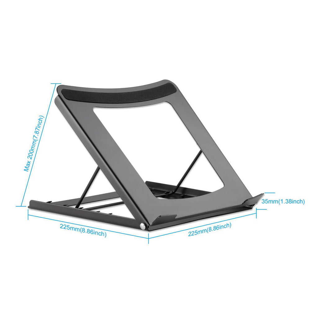Manhattan 462129 laptop-ständer Schwarz 39,6 cm (15.6")