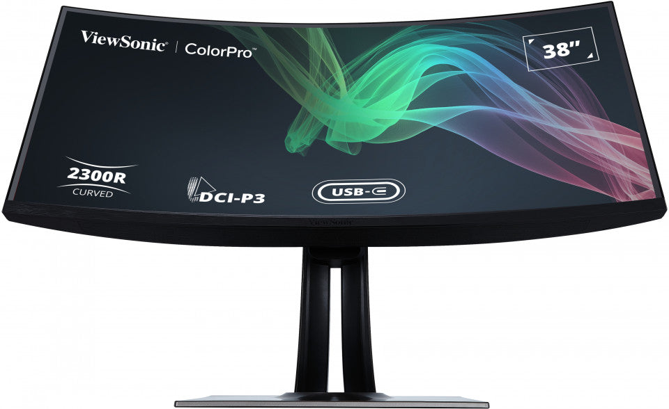 Viewsonic VP3881A Computerbildschirm 96,5 cm (38") 3840 x 1600 Pixel Quad HD+ LED Schwarz