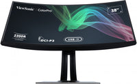 Viewsonic VP3881A Computerbildschirm 96,5 cm (38") 3840 x 1600 Pixel Quad HD+ LED Schwarz