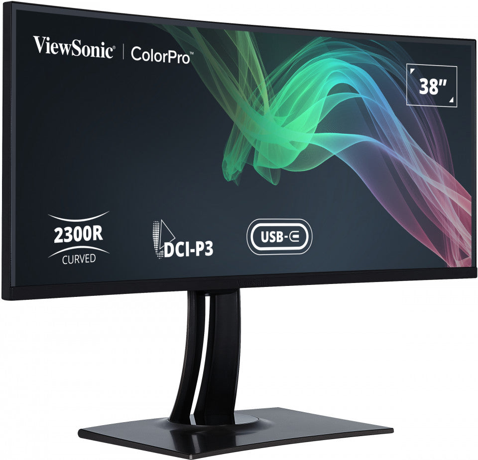 Viewsonic VP3881A Computerbildschirm 96,5 cm (38") 3840 x 1600 Pixel Quad HD+ LED Schwarz