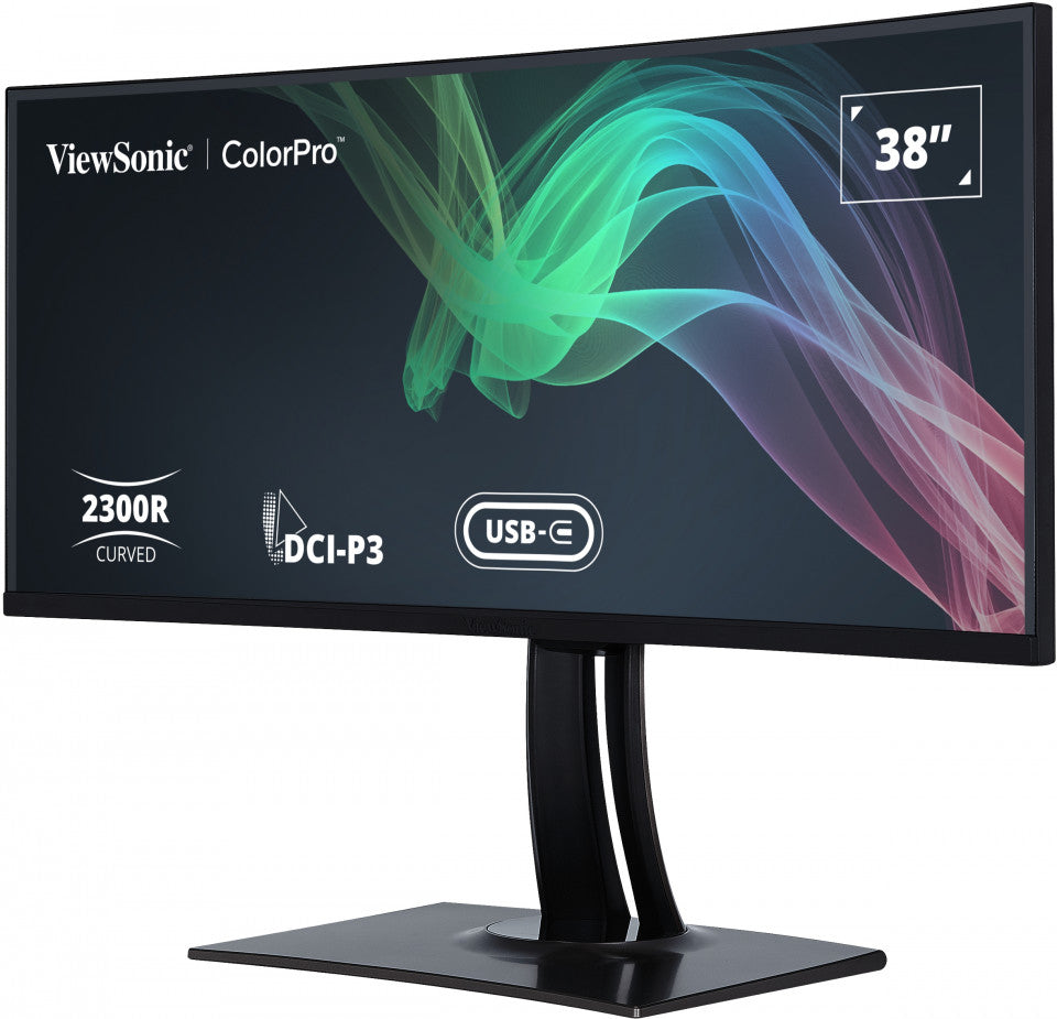 Viewsonic VP3881A Computerbildschirm 96,5 cm (38") 3840 x 1600 Pixel Quad HD+ LED Schwarz