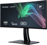 Viewsonic VP3881A Computerbildschirm 96,5 cm (38") 3840 x 1600 Pixel Quad HD+ LED Schwarz