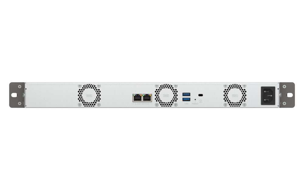 QNAP TS-433eU NAS Rack (1U) Cortex-A Cortex-A55 4 GB 0 TB QNAP Turbo System Schwarz