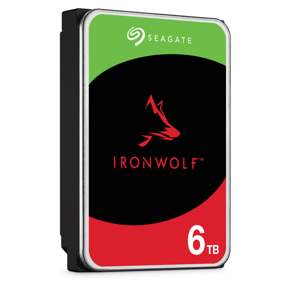 Seagate IronWolf ST6000VN006 Interne Festplatte 6 TB 5400 RPM 256 MB 3.5" Serial ATA III