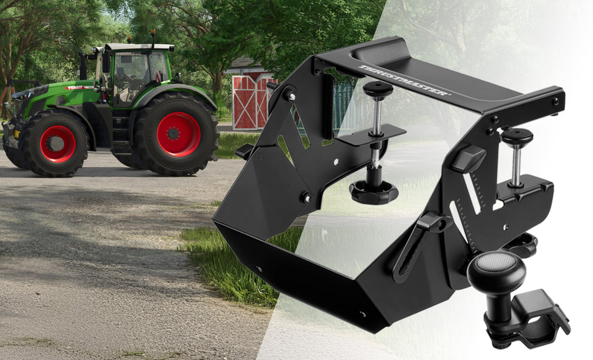 Thrustmaster T128 SimTask Farming Pack Schwarz USB Lenkrad + Pedale + Schalthebel Analog / Digital PC, PlayStation 4, PlayStation 5