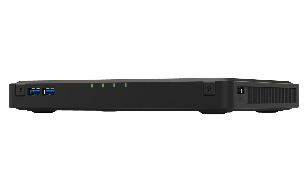 QNAP TBS-464 NAS Desktop Intel® Celeron® N5105 8 GB DDR4 0 TB QNAP Turbo System Schwarz