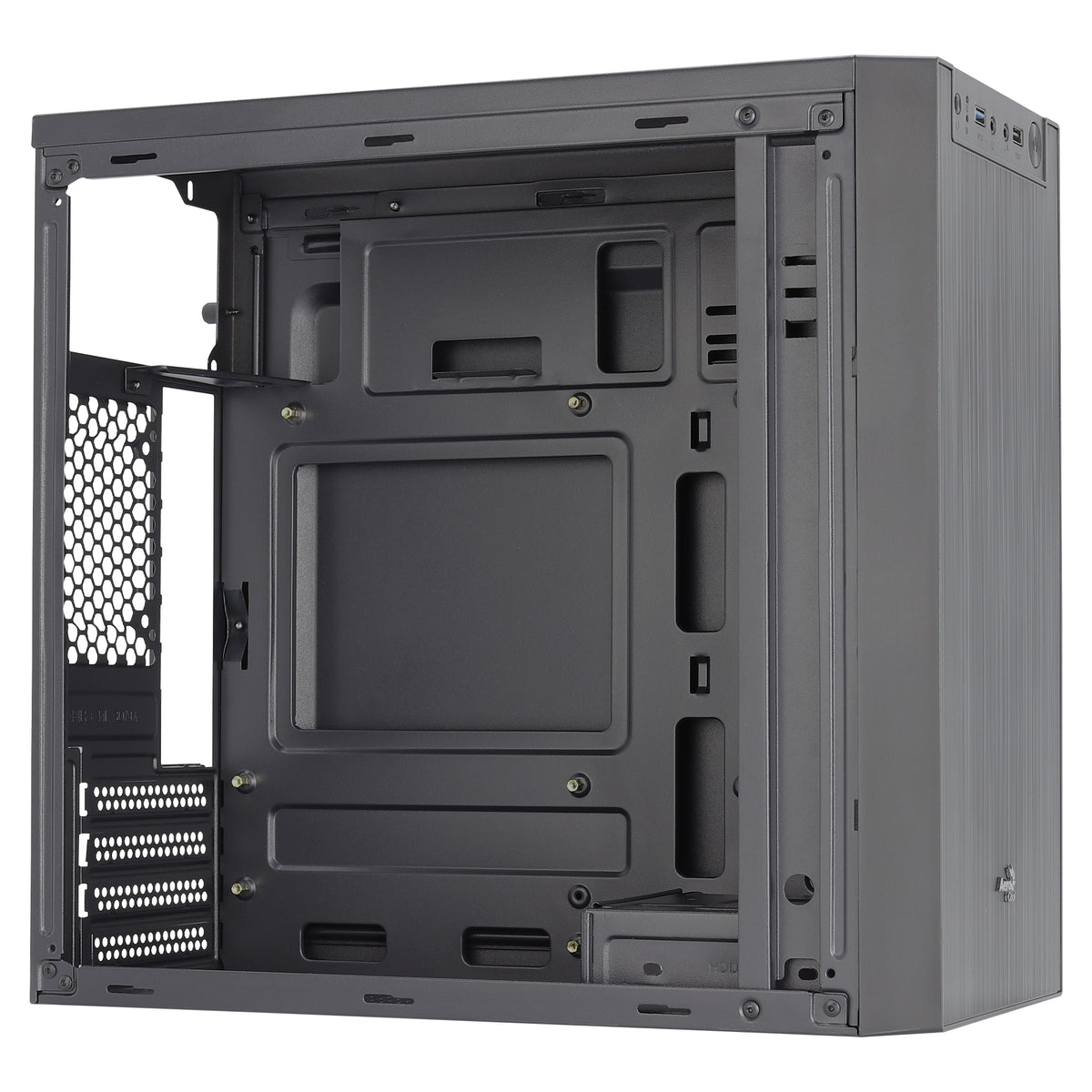 Aerocool CS-108 Mini Tower Schwarz