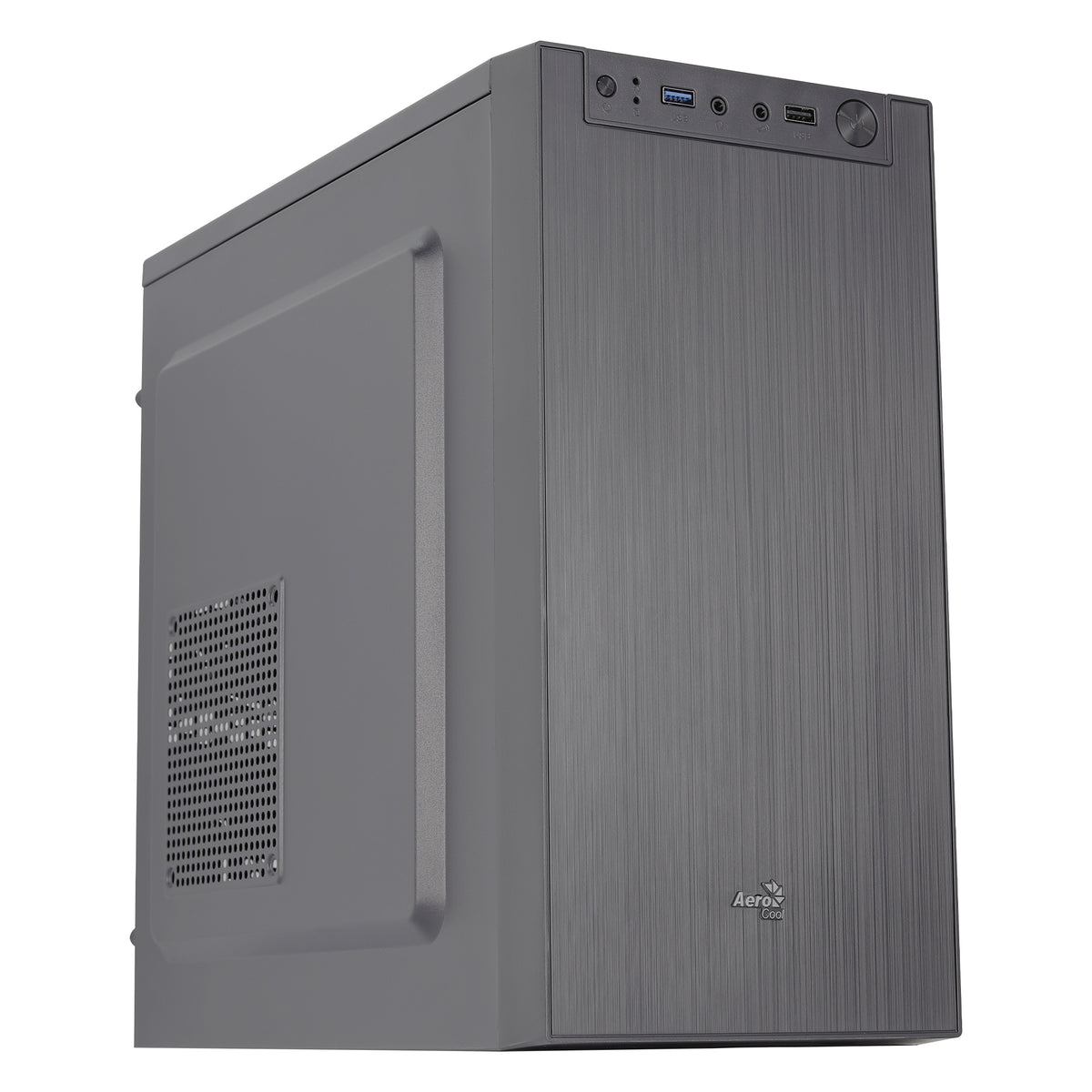 Aerocool CS-108 Mini Tower Schwarz