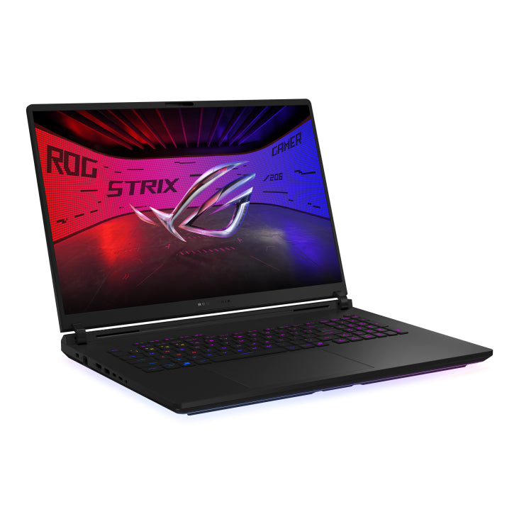 ASUS ROG Strix SCAR 18 G835LXG-TQ481W Intel Core Ultra 9 290HX Plus Laptop 45,7 cm (18") 4K Ultra HD 64 GB DDR5-SDRAM 2 TB SSD NVIDIA GeForce RTX 5090 Wi-Fi 7 (802.11be) Windows 11 Home Schwarz