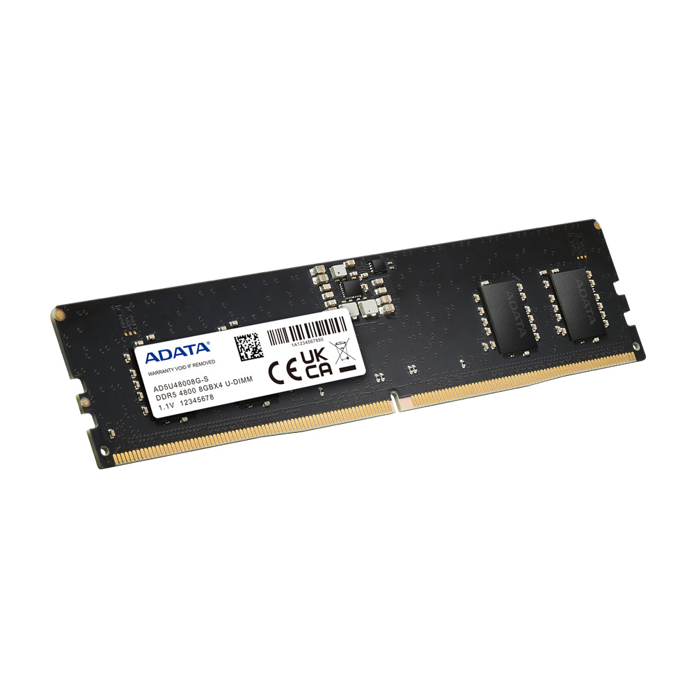ADATA AD5U48008G-S Speichermodul 8 GB 1 x 8 GB DDR5 288-pin DIMM ECC
